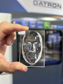 MCD Planfräs / Face Mill: högklara och högblanka fräsresultat med DATRONs monocrystal fräs